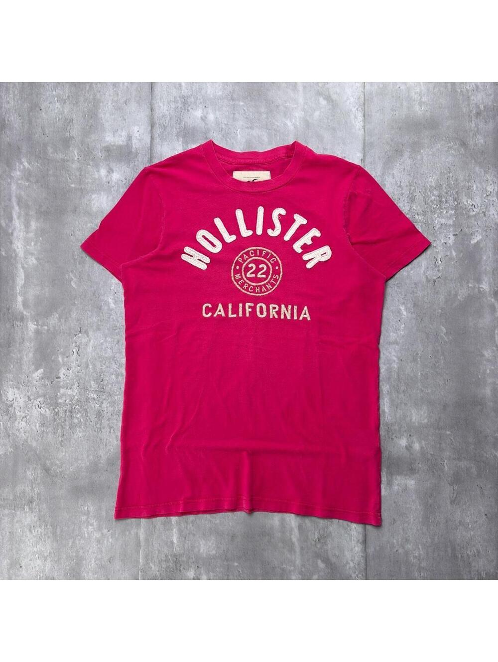 Y2K Pink Hollister Surf Cali Grunge Skater T-Shirt
